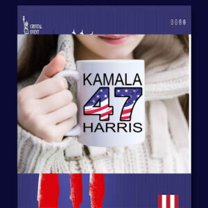 Kamala 47 Harris For President Mug