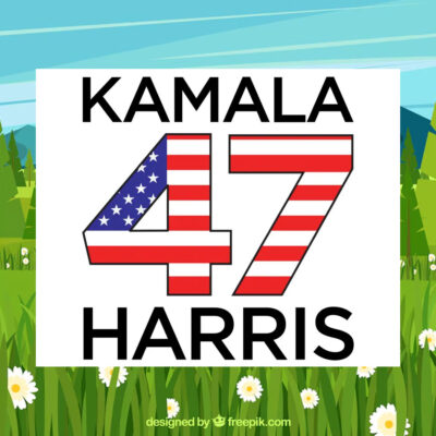 Kamala 47 Harris President Yard Signs
