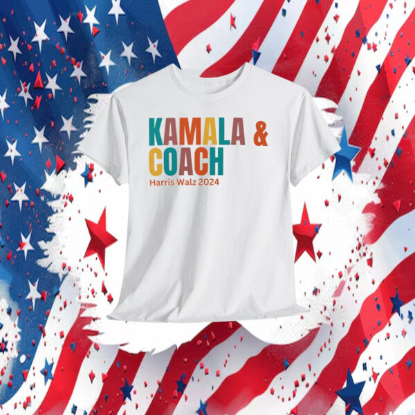 Kamala & Coach Harris Walz 2024 Shirt