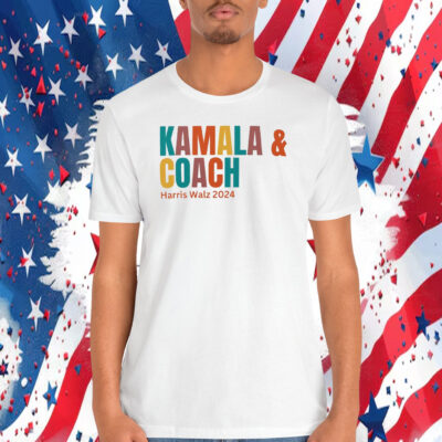 Kamala & Coach Harris Walz 2024 Shirt