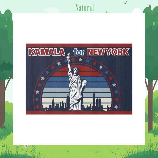 Kamala For New York Yard Sign