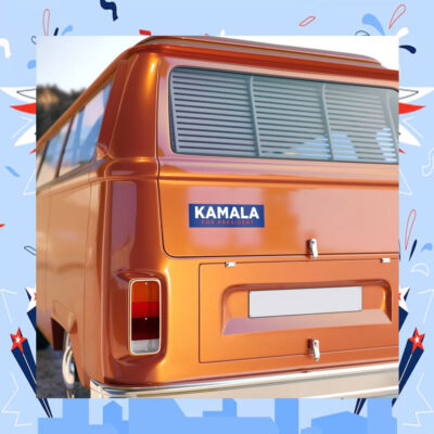 Kamala For President Sticker
