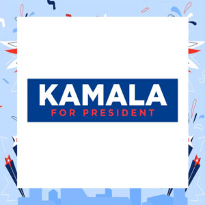 Kamala For President Sticker