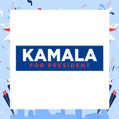 Kamala For President Sticker