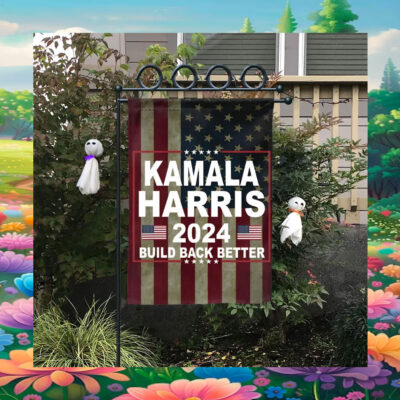 Kamala Harris 2024 Build Back Better Flag