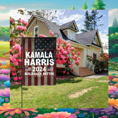 Kamala Harris 2024 Build Back Better Flag