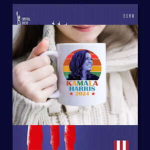 Kamala Harris 2024 Colorful Mug