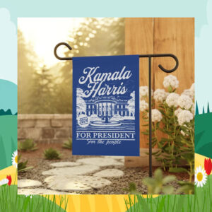 Kamala Harris 2024 For President For The People Flag