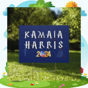 Kamala Harris 2024 Hallowen Spooky Yard Sign