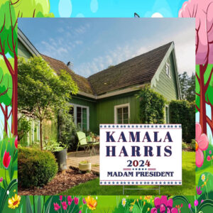 Kamala Harris 2024 Madam President Yard Sign