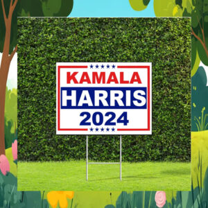 Kamala Harris 2024 Political Yard Sign