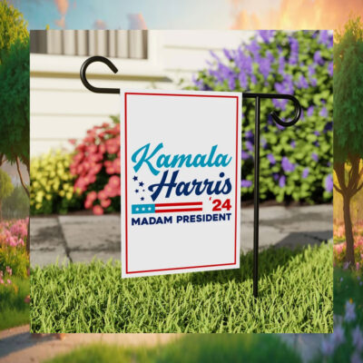 Kamala Harris 24 Madam President Flag