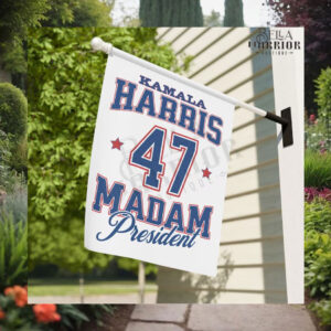 Kamala Harris 47 Madam President Flag