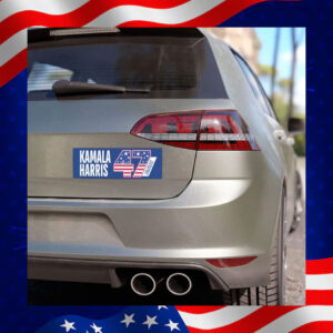 Kamala Harris 47 We Are Not Going Back Car Magnet