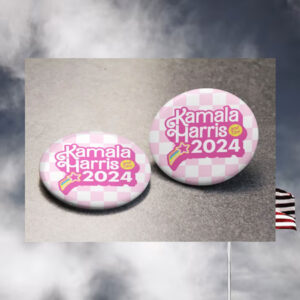 Kamala Harris And Tim! 2024 Button