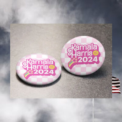 Kamala Harris And Tim! 2024 Button