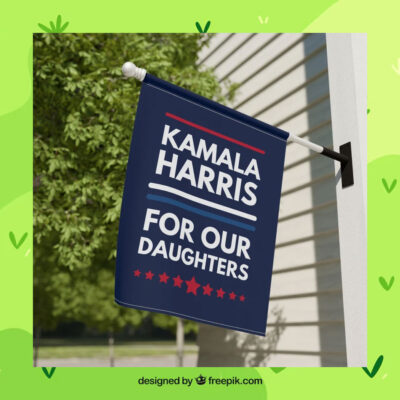 Kamala Harris For Our Daughters 2024 Flag