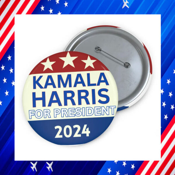 Kamala Harris For President 2024 Buttons