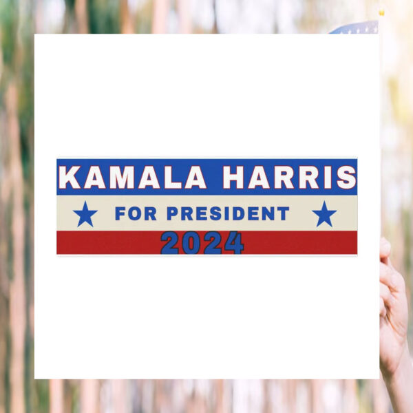 Kamala Harris For President 2024 Election Car Magnet