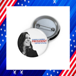 Kamala Harris For President Of The United States Button