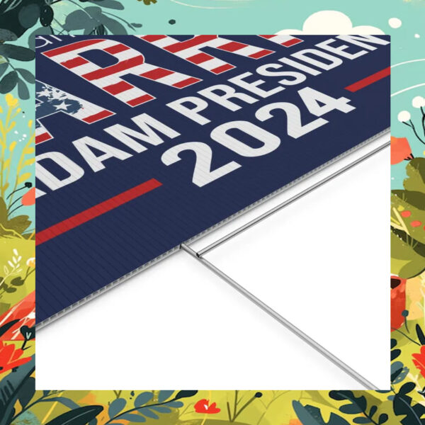 Kamala Harris Madam President 2024 Election Yard Signs
