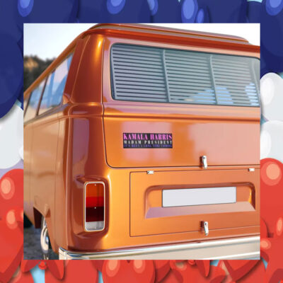 Kamala Harris Madam President It's Been A Long Time Coming Sticker