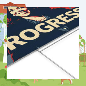 Kamala Harris Progress Yard Sign
