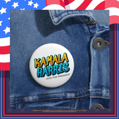 Kamala Harris Vote For President Buttons