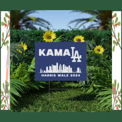 Kamala Harris Walz 2024 Plastic Yard Sign