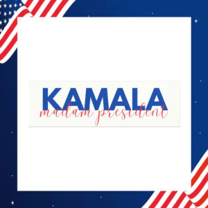 Kamala Madam President 2024 Car Magnet