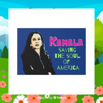 Kamala Saving The Soul Of America Yard Sign