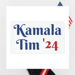 Kamala Tim 24 Car Magnet