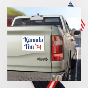 Kamala Tim 24 Car Magnet