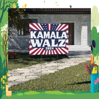 Kamala Walz 2024 Yard Sign