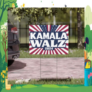 Kamala Walz 2024 Yard Sign
