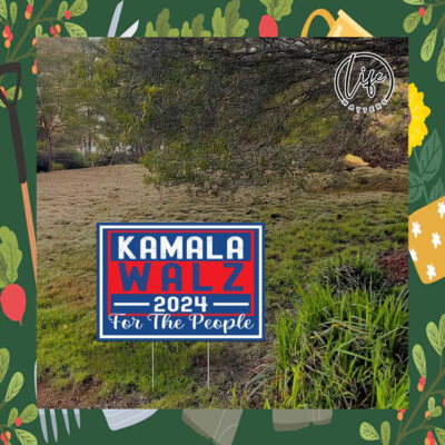 Kamala Walz For The People Yard Sign