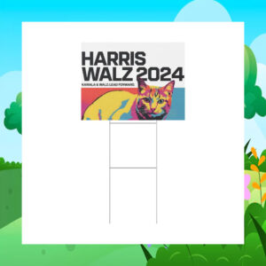 Kamala & Walz: Lead Forward Harris Walz 2024 Yard Sign