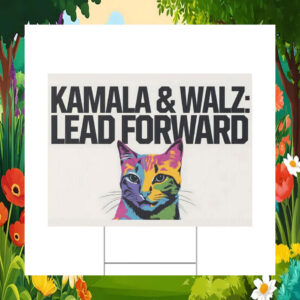 Kamala & Walz Lead Forward Yard Signs
