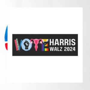 LGBT Vote Harris Walz 2024 Car Magnets