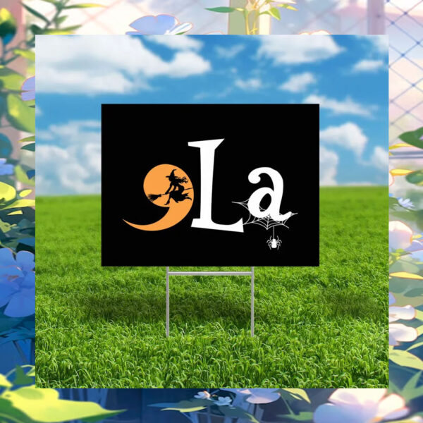 'La Kamala Halloween Spooky Yard Sign