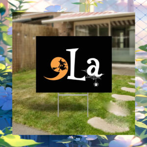 'La Kamala Halloween Spooky Yard Sign