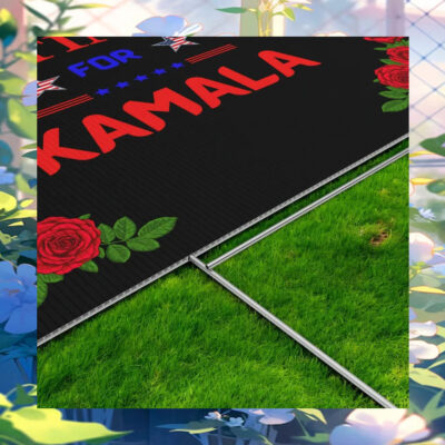 Latinos For Kamala Yard Sign