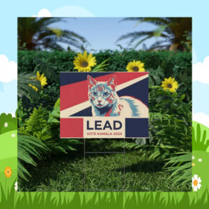 Lead Vote Kamala 2024 Yard Sign