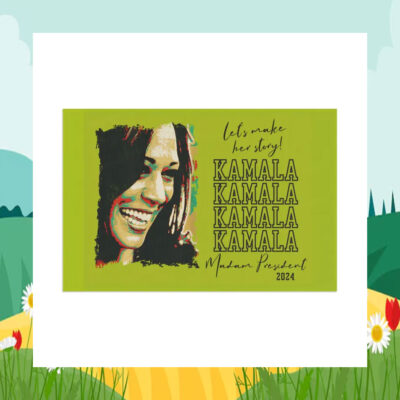Let's Make Her Story! Kamala Madam President 2024 Flag