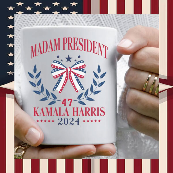 Madam President 47 Kamala Harris 2024 Mug