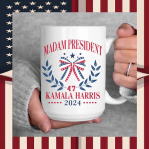 Madam President 47 Kamala Harris 2024 Mug