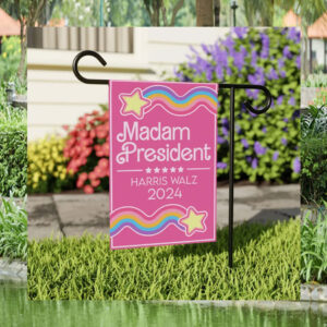 Madam President Harris Walz 2024 Pink Flags