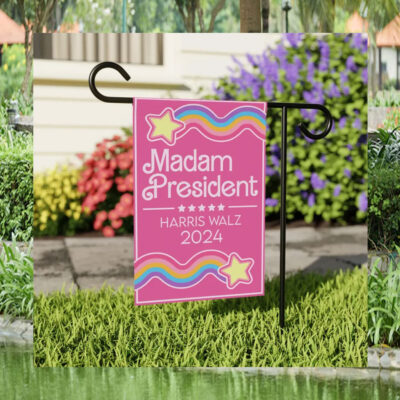 Madam President Harris Walz 2024 Pink Flags