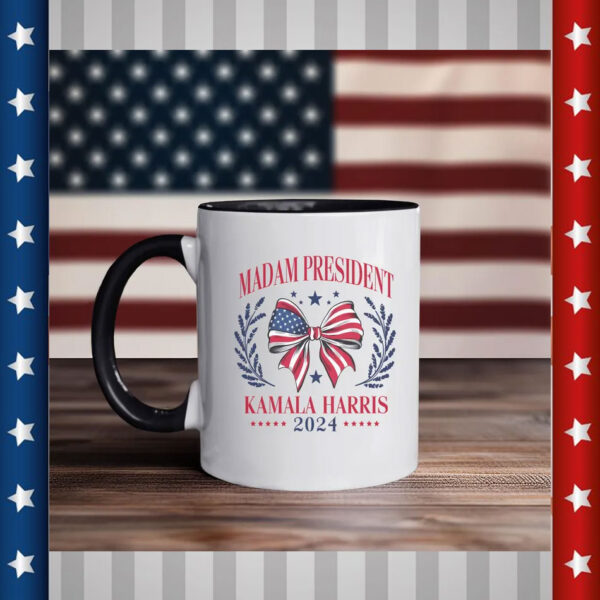 Madam President Kamala Harris 2024 Mugs