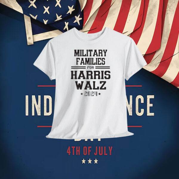 Military Families For Harris Walz 2024 Shirt